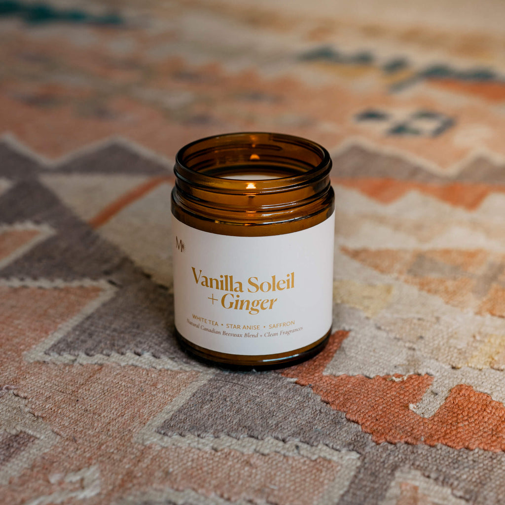 CandlesVanilla Soleil + Ginger Candle - Dekor Butik