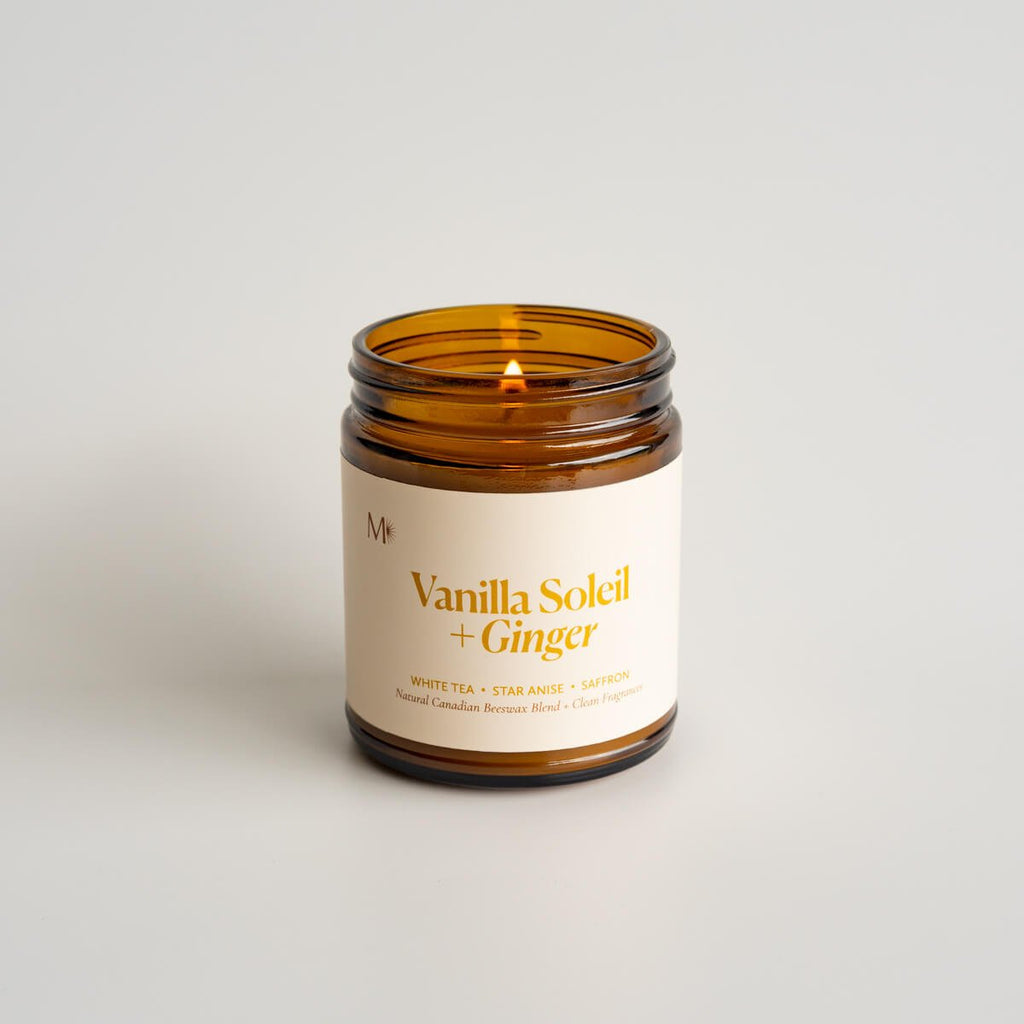 CandlesVanilla Soleil + Ginger Candle - Dekor Butik