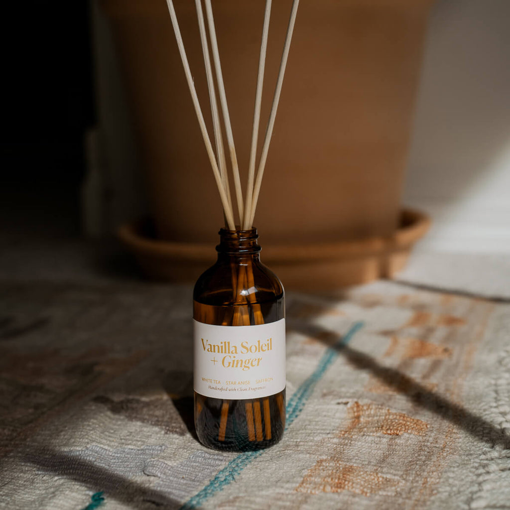 Reed DiffusersVanilla Soleil + Ginger Reed Diffuser - Dekor Butik
