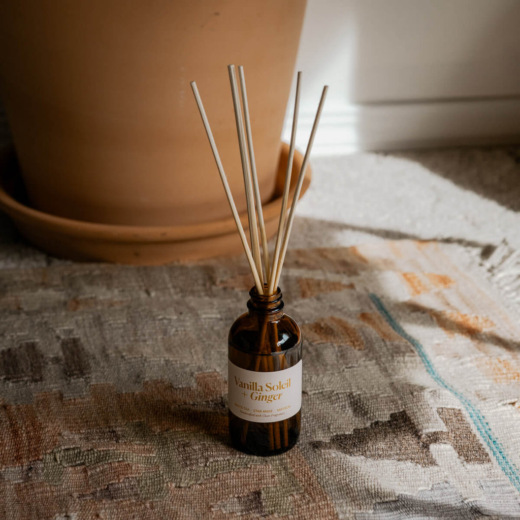 Reed DiffusersVanilla Soleil + Ginger Reed Diffuser - Dekor Butik
