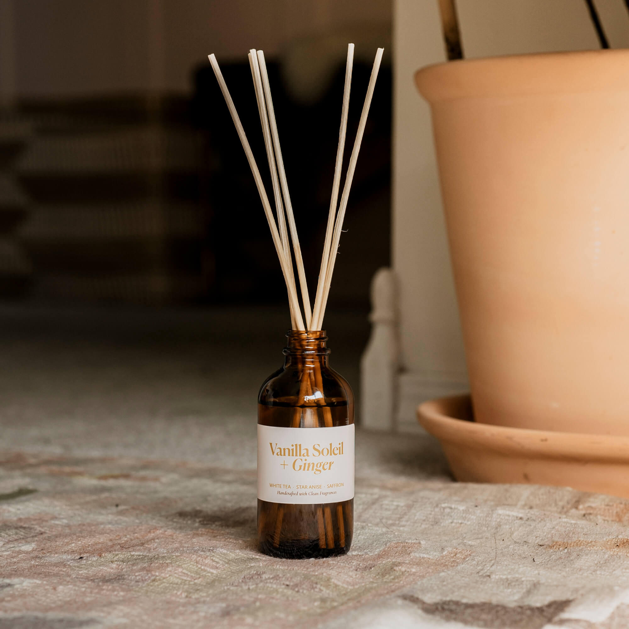 Reed DiffusersVanilla Soleil + Ginger Reed Diffuser - Dekor Butik