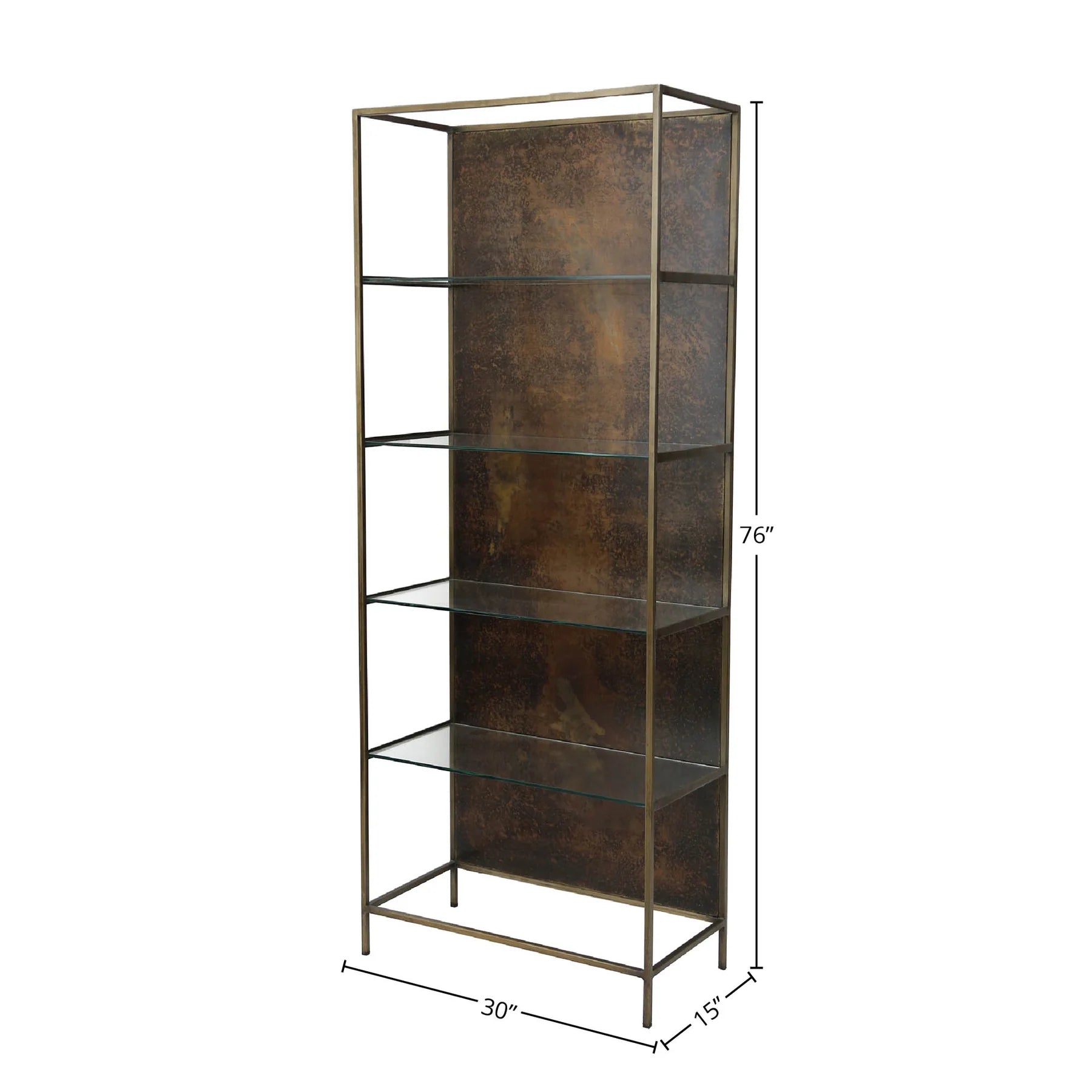 Venus Bookcase – Bronze - Dekor Butik