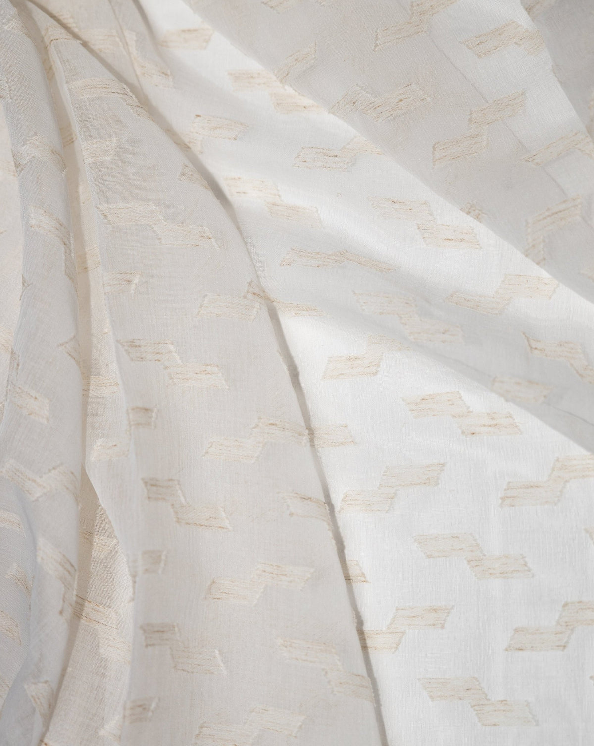 CurtainsVia Rustic Inspired Wide Width Sheer Curtain 108"x 95" - Dekor Butik