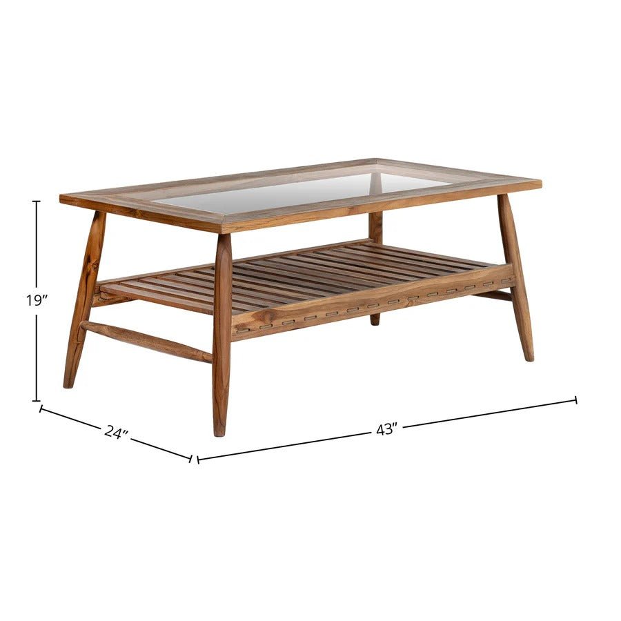 Vineyard Outdoor - Rectangular Coffee Table - Dekor Butik