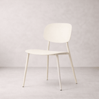 Vivian Dining Chair, Neutral White - Dekor Butik