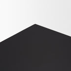 Vondra Matte Black Metal w/ Open Shelves Side table - Dekor Butik
