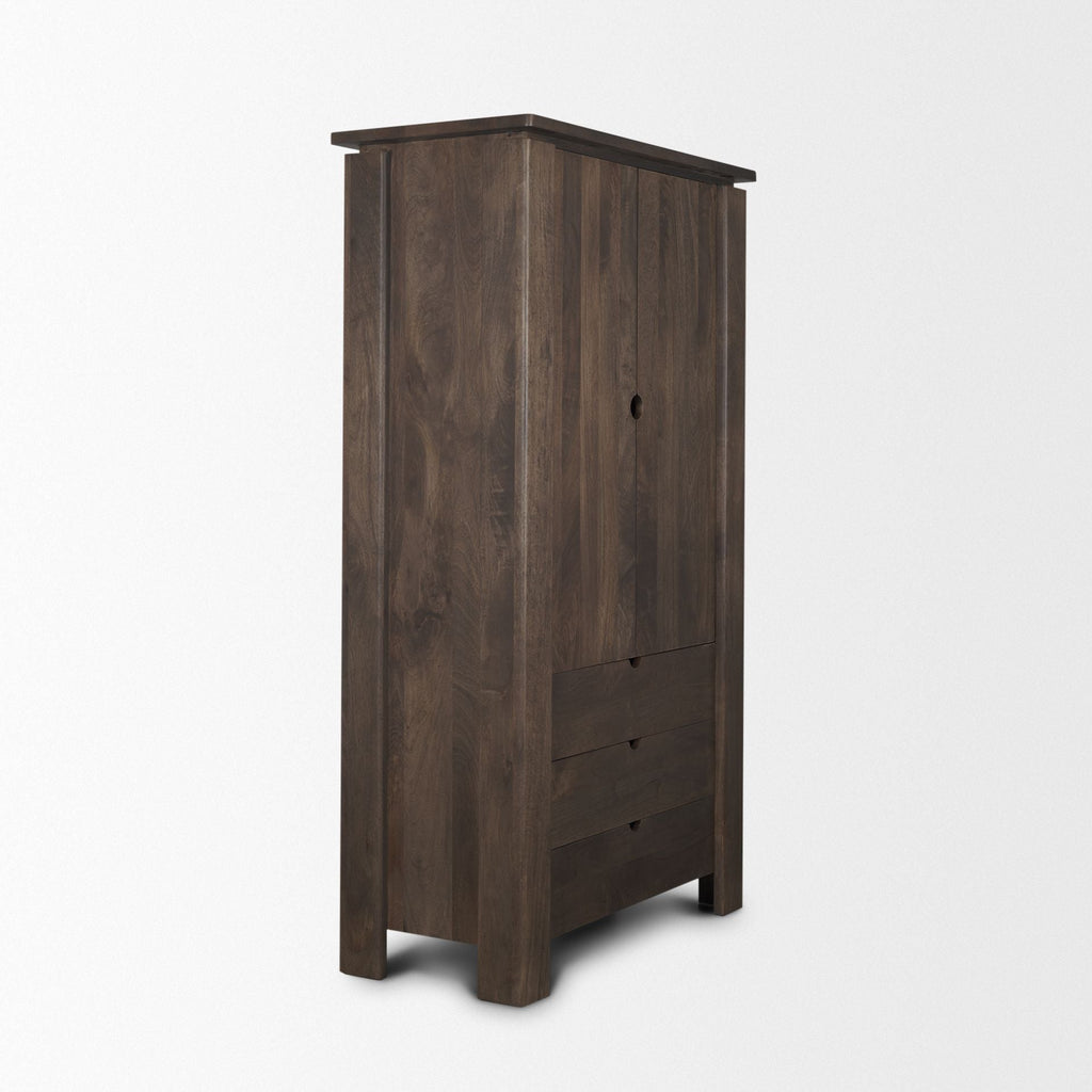 FurnitureWallen Hutch Curio Cabinet - Dekor Butik