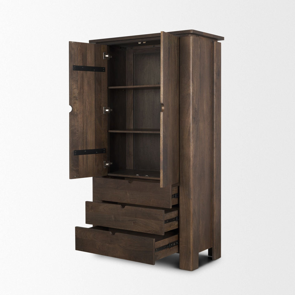 FurnitureWallen Hutch Curio Cabinet - Dekor Butik