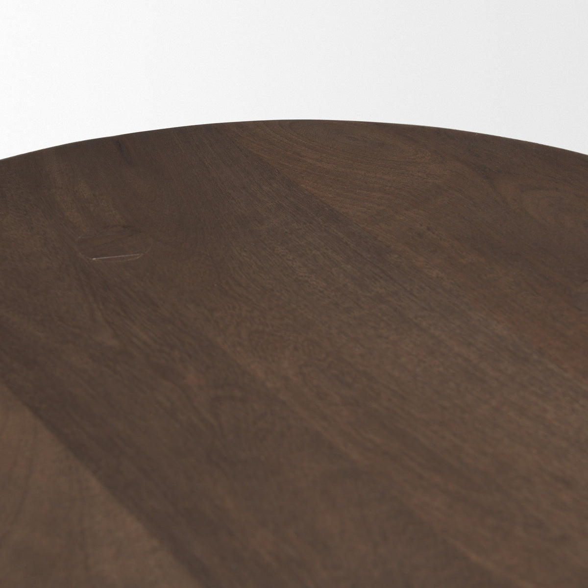 Weldon Dark Brown Wood w/ Matte Black Metal Counter Stool - Dekor Butik