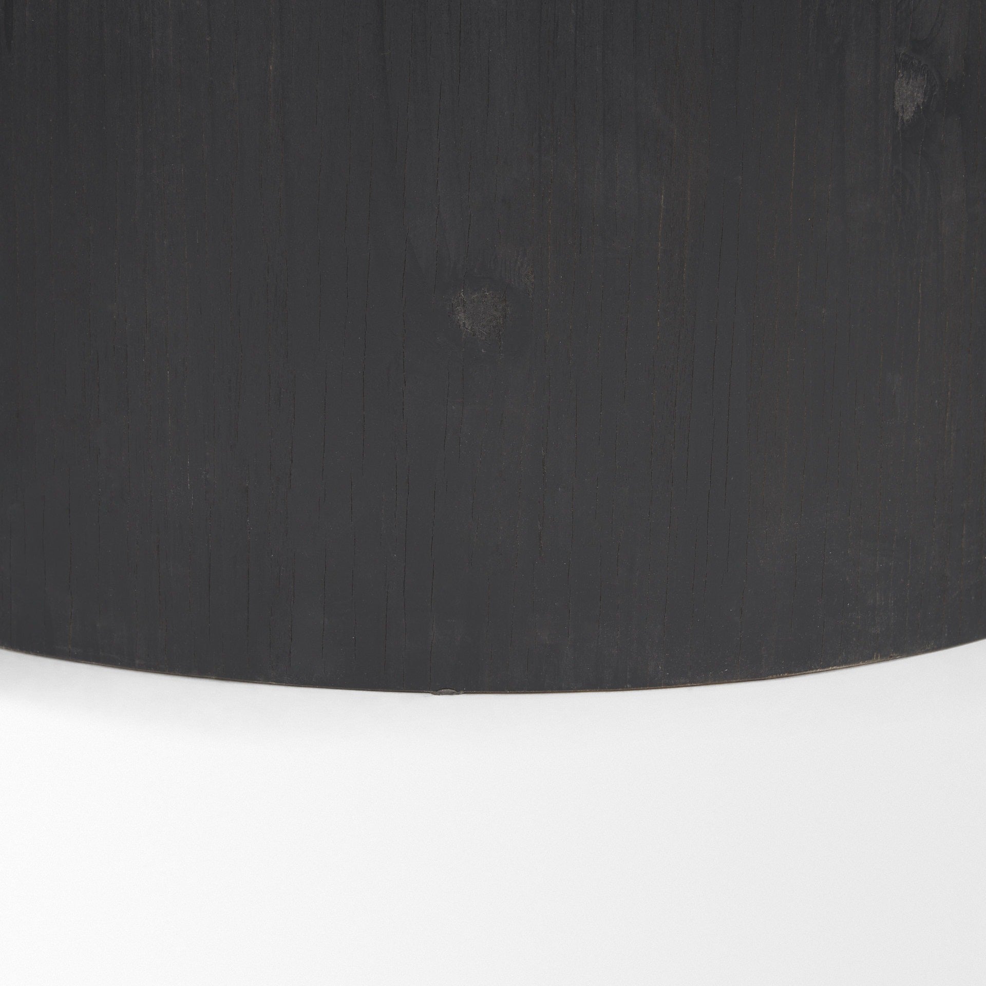 Wenopa Matte Black Wood w/ Natural Jute Accent Tables - Dekor Butik