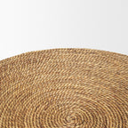 Wenopa Matte Black Wood w/ Natural Jute Accent Tables - Dekor Butik