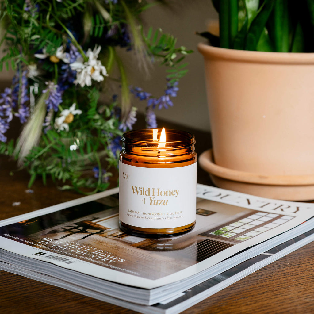 CandlesWild Honey + Yuzu Candle - Dekor Butik