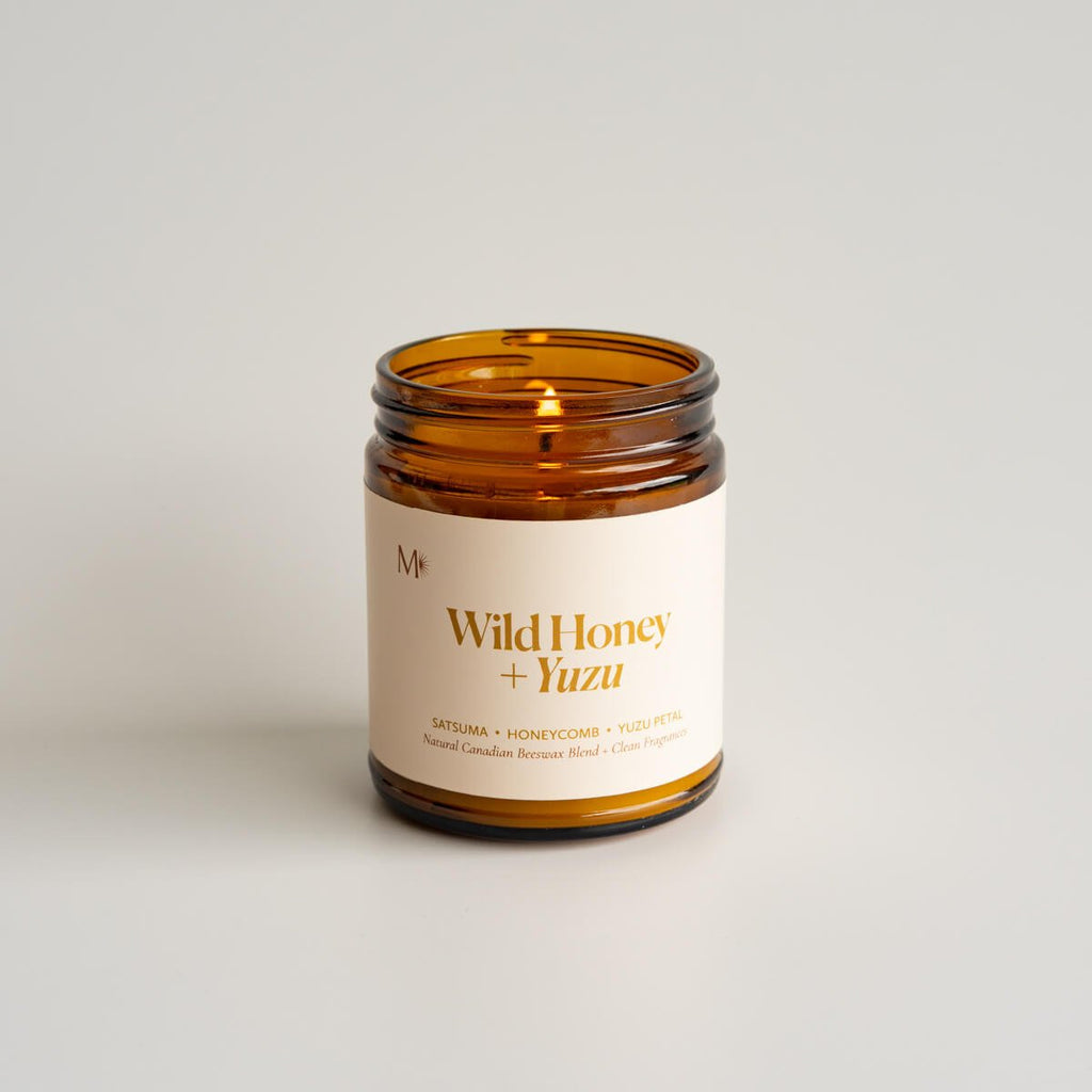 CandlesWild Honey + Yuzu Candle - Dekor Butik