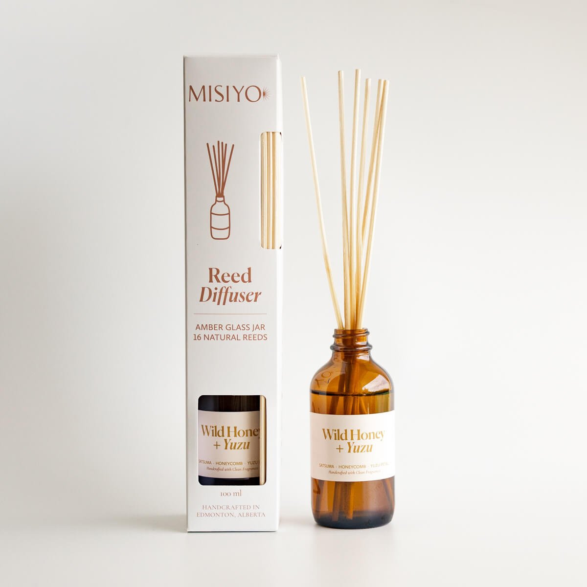 Reed DiffusersWild Honey + Yuzu Reed Diffuser - Dekor Butik
