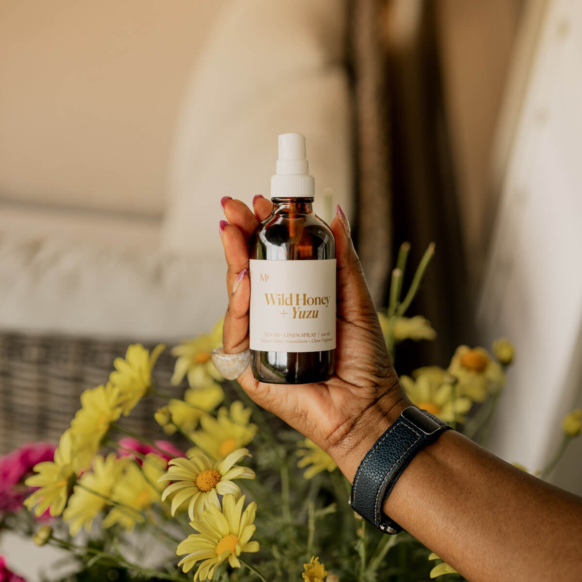 Room & Linen SprayWild Honey + Yuzu Room and Linen Spray - Dekor Butik