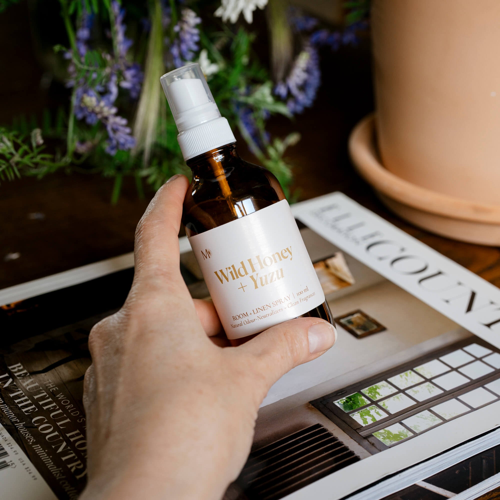 Room & Linen SprayWild Honey + Yuzu Room and Linen Spray - Dekor Butik