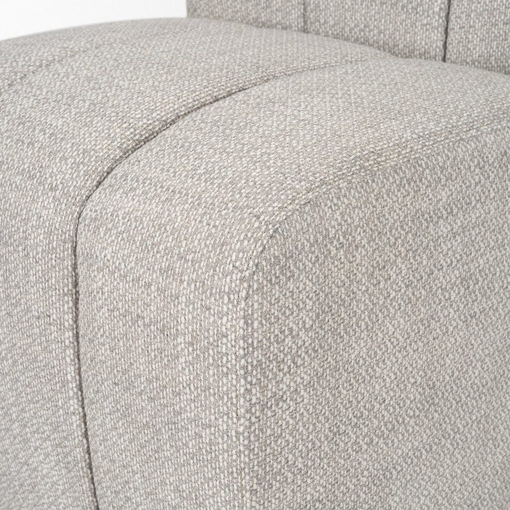 Wilkins Gray Performance Fabric Upholstered Dining Chair - Dekor Butik