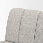 Wilkins Gray Performance Fabric Upholstered Dining Chair - Dekor Butik