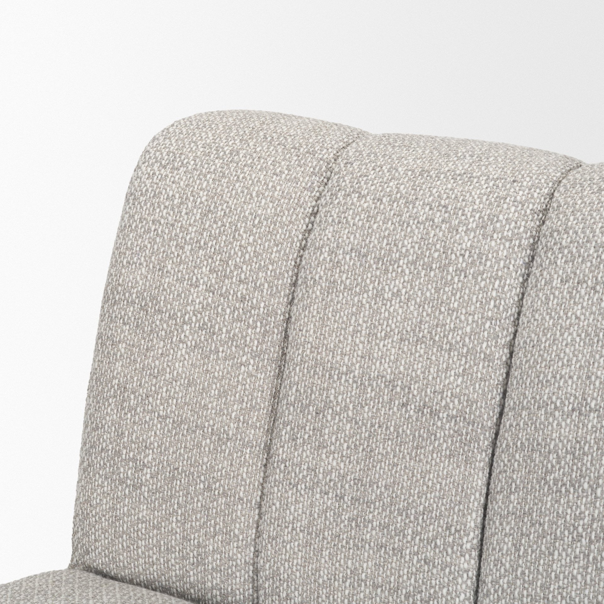 Wilkins Gray Performance Fabric Upholstered Dining Chair - Dekor Butik