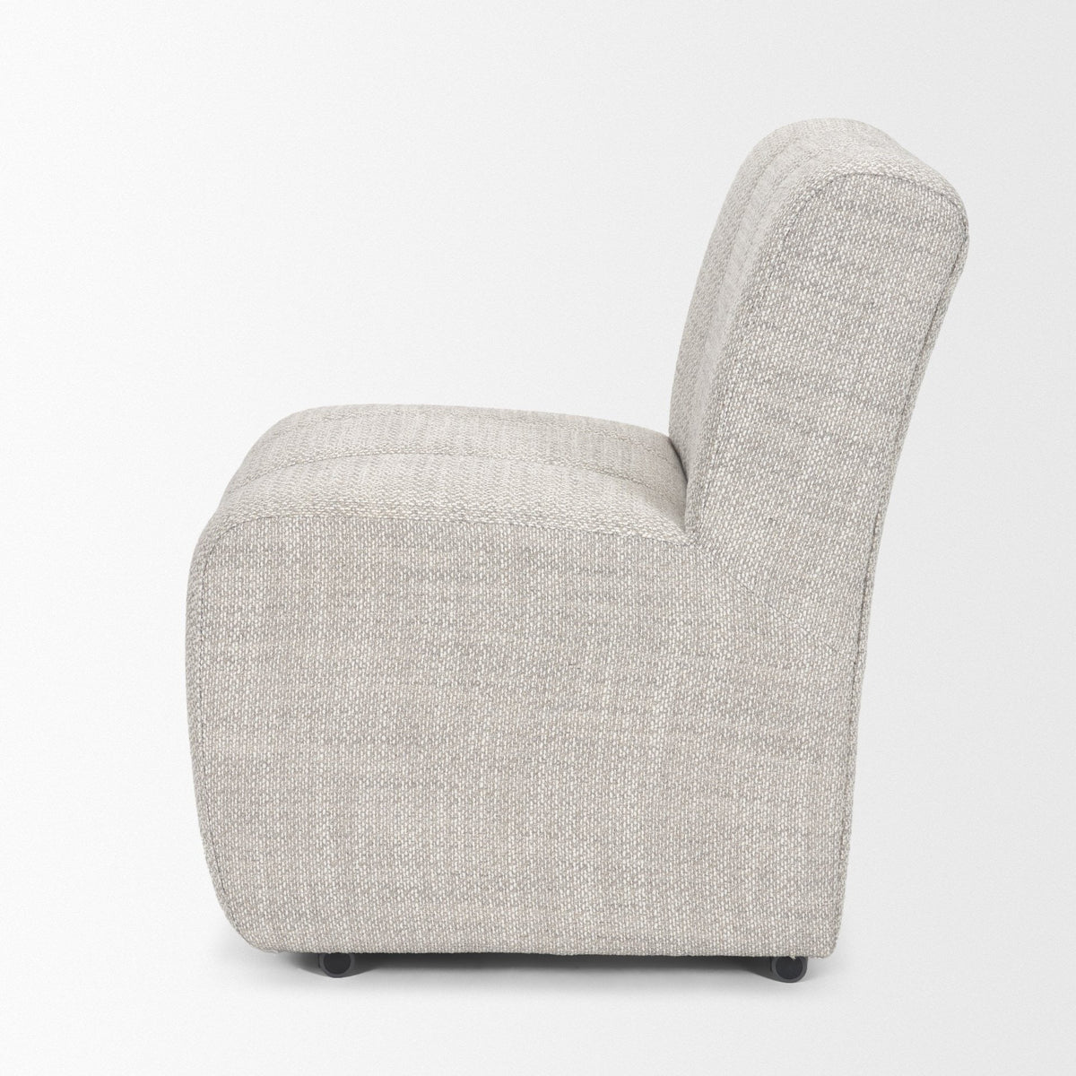 Wilkins Gray Performance Fabric Upholstered Dining Chair - Dekor Butik