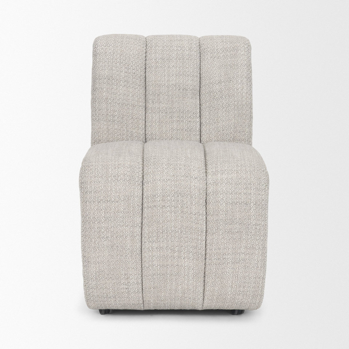 Wilkins Gray Performance Fabric Upholstered Dining Chair - Dekor Butik