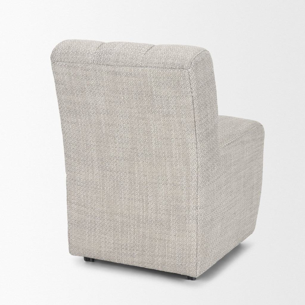 Wilkins Gray Performance Fabric Upholstered Dining Chair - Dekor Butik