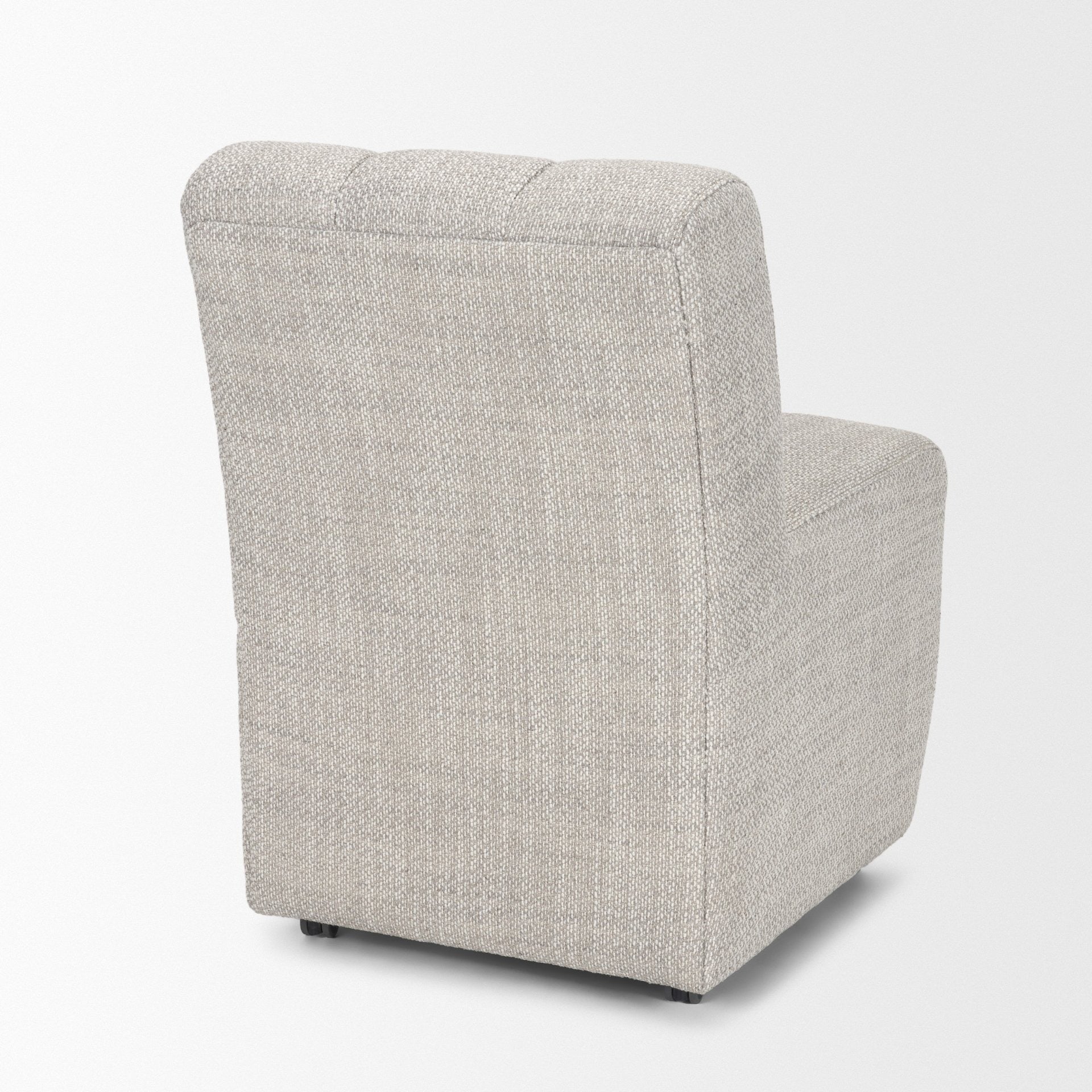 Wilkins Gray Performance Fabric Upholstered Dining Chair - Dekor Butik