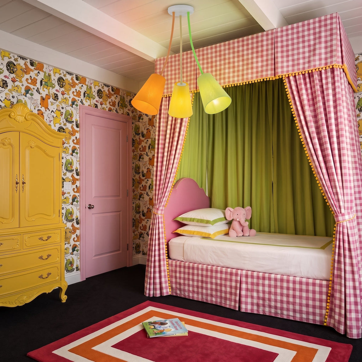 Ceiling Light FixturesWIRE Adjustable 3-Light Ceiling Lamp for Kids Room & Nursery - Dekor Butik