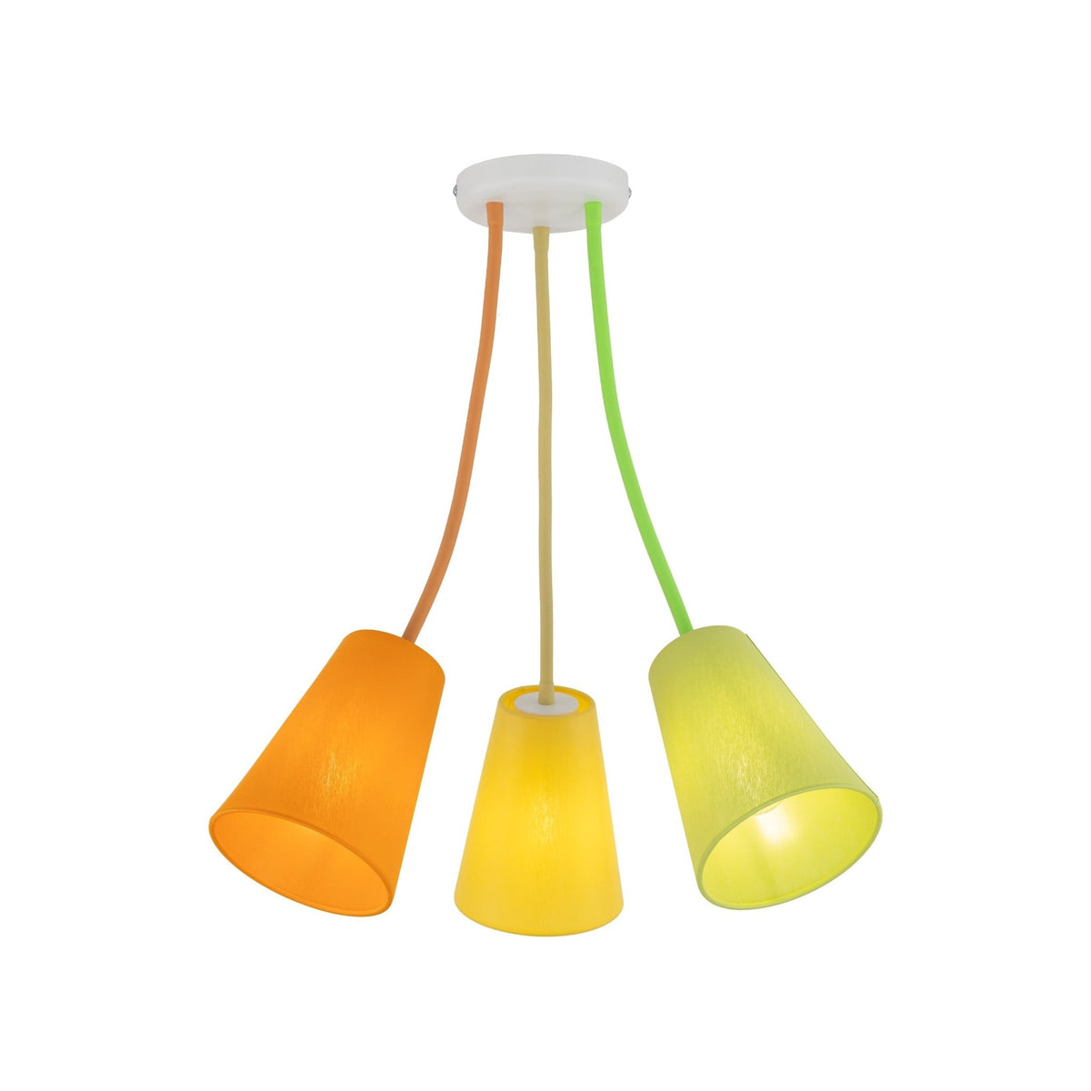 Ceiling Light FixturesWIRE Adjustable 3-Light Ceiling Lamp for Kids Room & Nursery - Dekor Butik