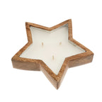 DecorWooden Star Candle - Dekor Butik