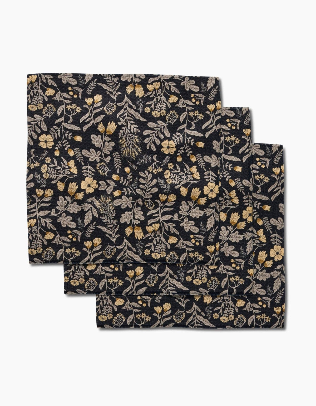 Woodland Wildflowers Dishcloth Set of 3 - Dekor Butik